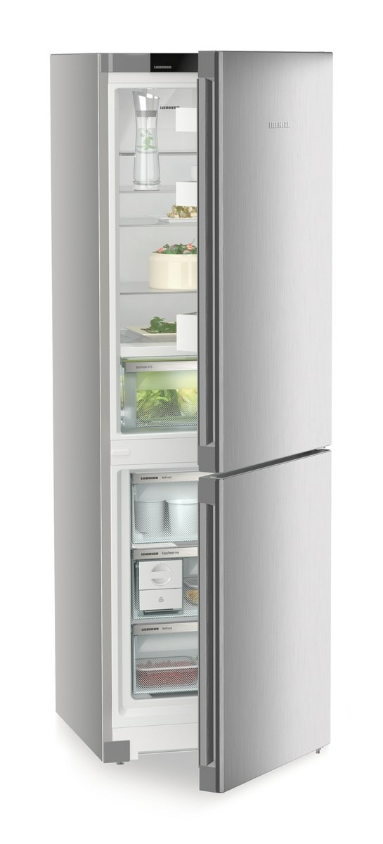 LIEBHERR CBNsfc 5223 - Frigorifero Combinato con BioFresh e NoFrost, Cassetto Safe per Frutta e Verdura, Dimensioni 185,5 x 60 cm
