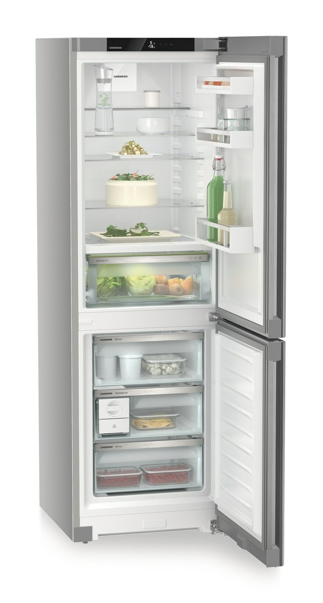 LIEBHERR CBNsfc 5223 - Frigorifero Combinato con BioFresh e NoFrost, Cassetto Safe per Frutta e Verdura, Dimensioni 185,5 x 60 cm