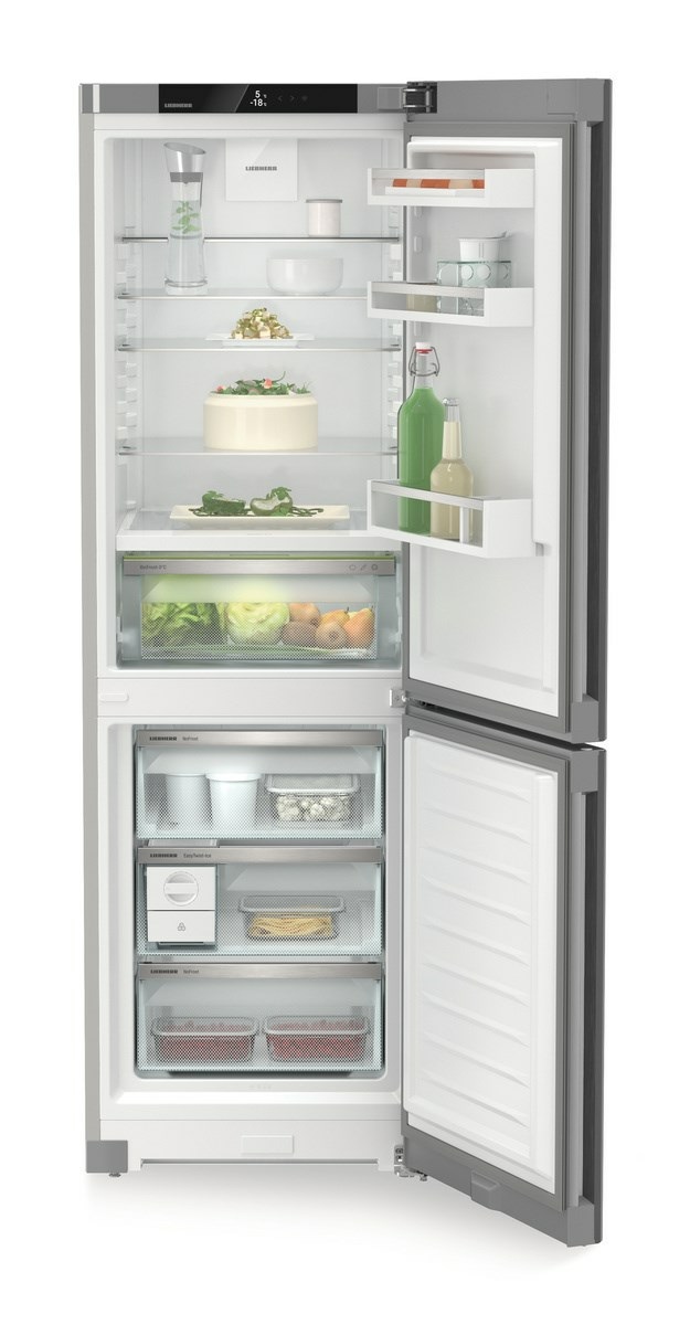 LIEBHERR CBNsfc 5223 - Frigorifero Combinato con BioFresh e NoFrost, Cassetto Safe per Frutta e Verdura, Dimensioni 185,5 x 60 cm