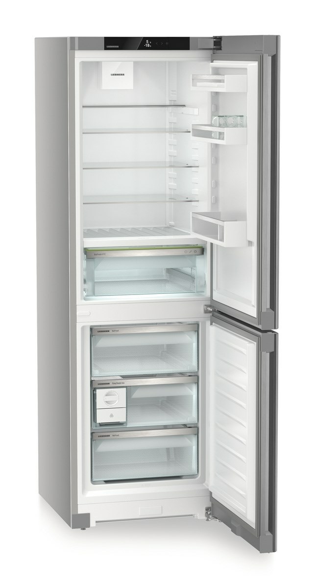 LIEBHERR CBNsfc 5223 - Frigorifero Combinato con BioFresh e NoFrost, Cassetto Safe per Frutta e Verdura, Dimensioni 185,5 x 60 cm