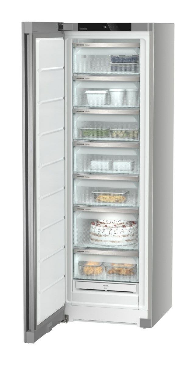 Liebherr SFNsfd 5227 Plus Congelatore Verticale Libera Installazione 278 L NoFrost Argento