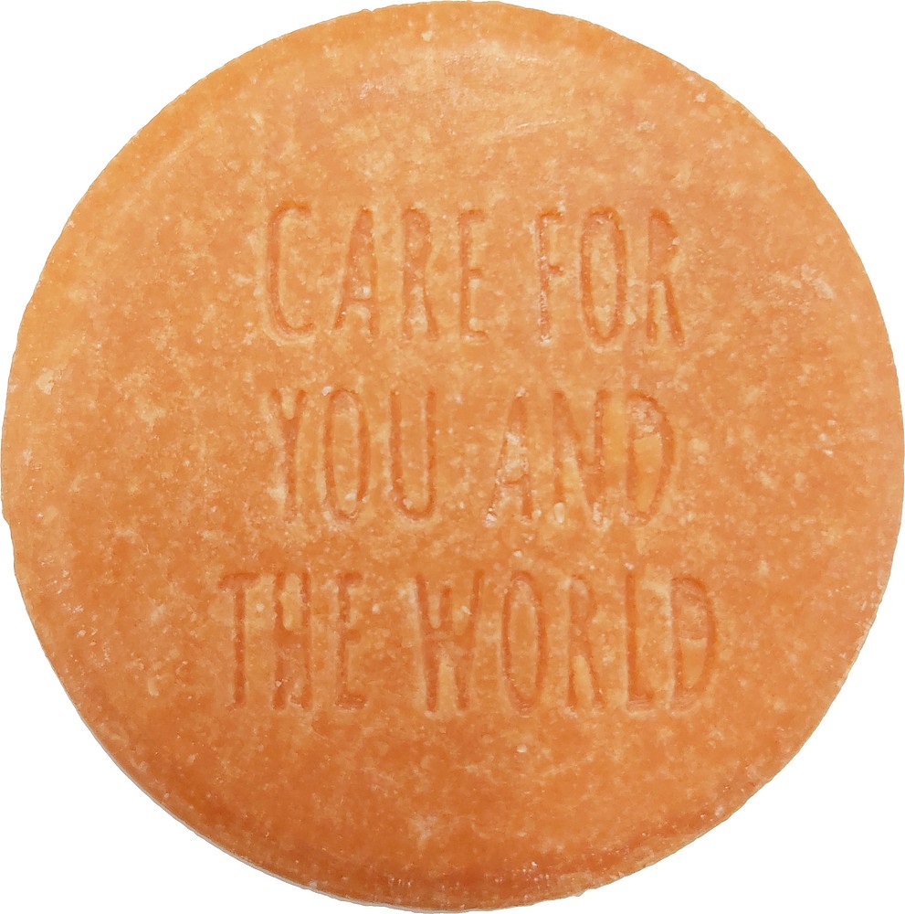 SANTE Naturkosmetik Sapone Solido Doccia Happiness 80 g - Formula Vegana con Arancio e Mango Biologici