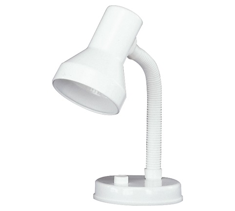 Trio Lighting PRONTO Lampada da Tavolo Flessibile 18 W Plastico Bianco E27 H.30