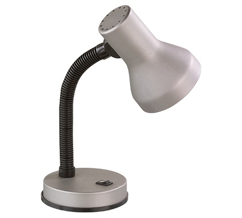Trio Lighting PRONTO Lampada da Tavolo E27 in Alluminio - Altezza 30 cm, Senza Lampadina