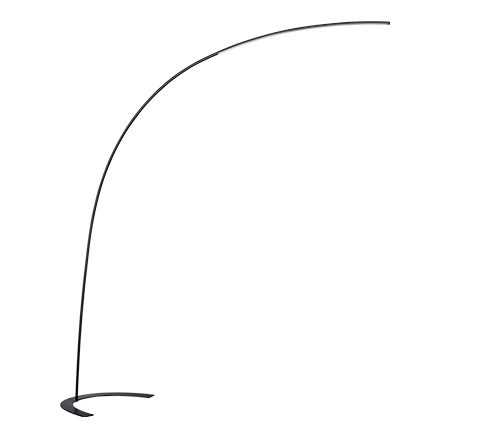 Trio Leuchten 427511802 Lampada LED a Piantana ad Arco, 18.0 Watt, 1800 Lumen, Metallo, Fonte di Luce Rimovibile, Classe Energetica F