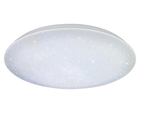 Trio Lighting Plafoniera LED Nagano Ø 79 cm, 80 W, 8500 lumen, effetto cielo stellato, telecomando incluso, luminosità e colori regolabili