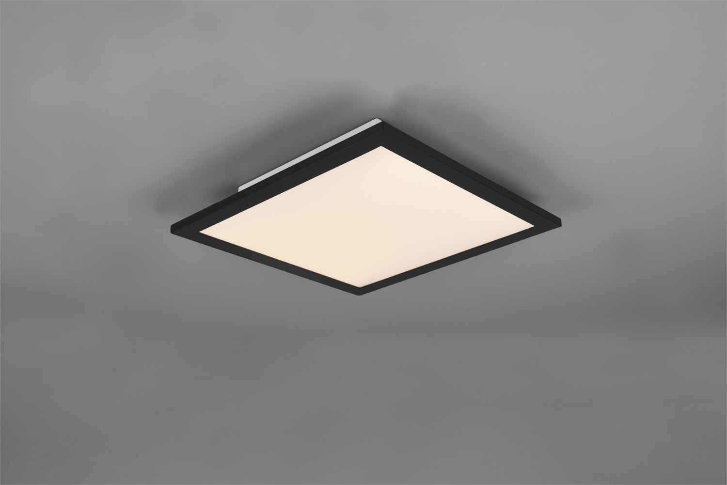 Trio Lighting ALPHA Plafoniera LED 13,5 W 1600 lm 3000K Nero Opaco 30x30 cm