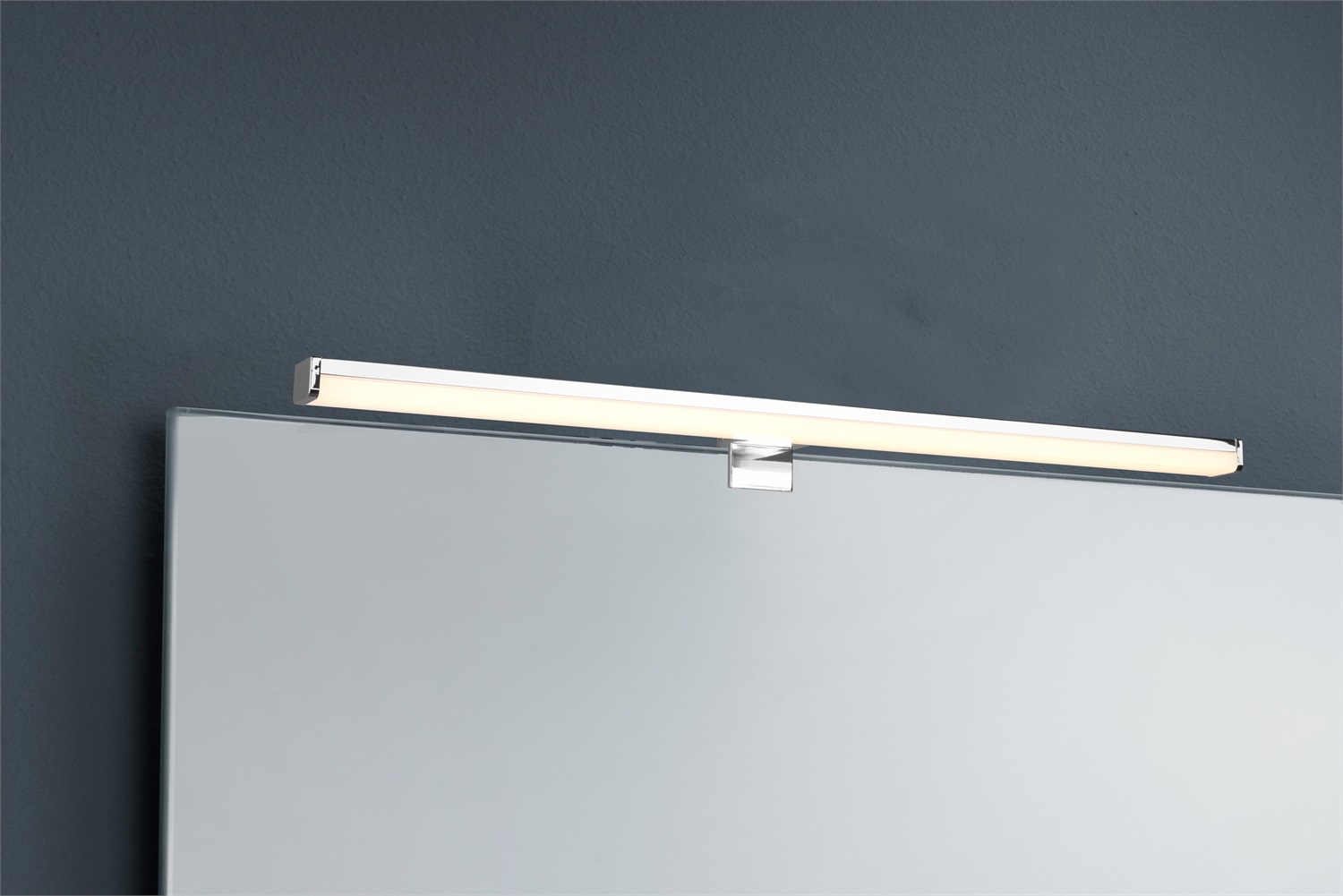 Trio Leuchten TRIO Lino Lampada da Parete LED 1x11W, 1350lm, 3000K, Plastica Cromo, 60cm, IP44