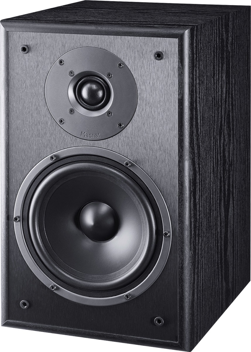 Magnat Monitor S30 - Casse acustiche da scaffale 2 vie, 100 W RMS, Nero