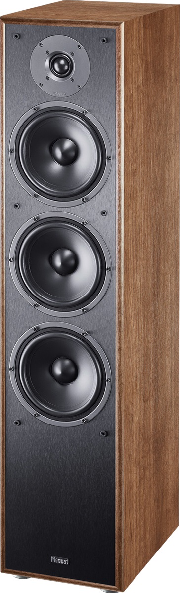 Magnat Monitor S70 Altoparlante Hi-Fi a colonna Noce con 2 Woofer da 170 mm e Tweeter a Cupola