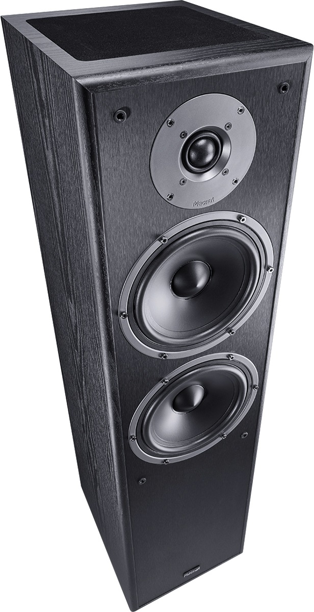 Magnat Monitor S80 ATM - Diffusore da pavimento 3 vie con Dolby Atmos, 160W RMS, Nero