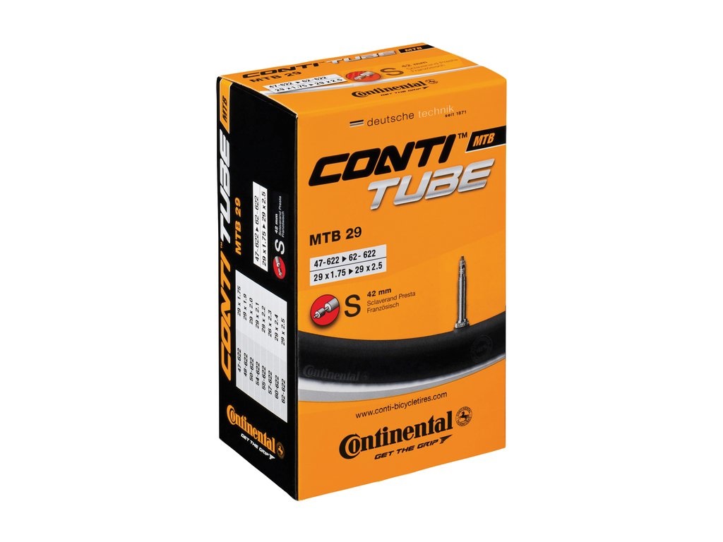 Continental Camera d'aria MTB 29x1.75-2.50 con Valvola Presta 42 mm - Alta Qualità e Leggerezza