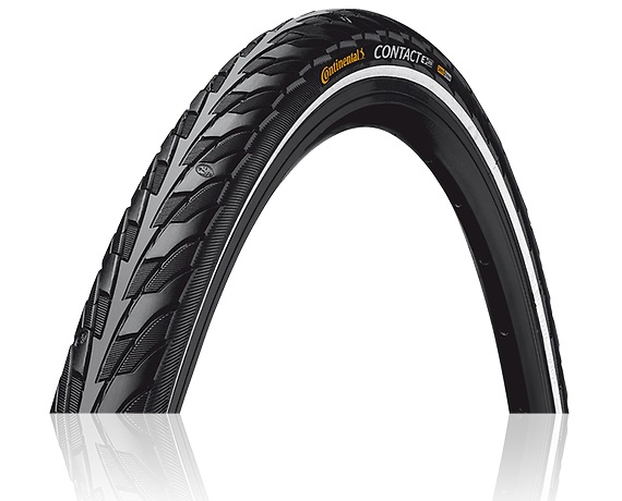Continental Contact Reflex Pneumatico Tubeless 28x1.60'' 42-622 Nero per Bicicletta Unisex Adulto