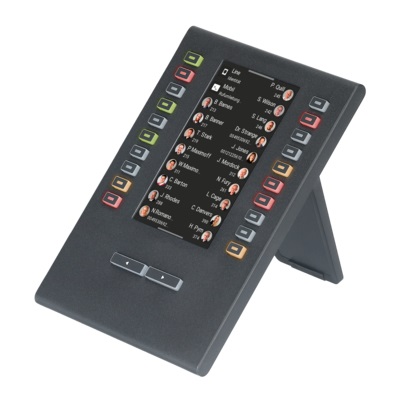 Auerswald COMfortel D-XT20i Modulo add-on IP Nero con Display 4,3