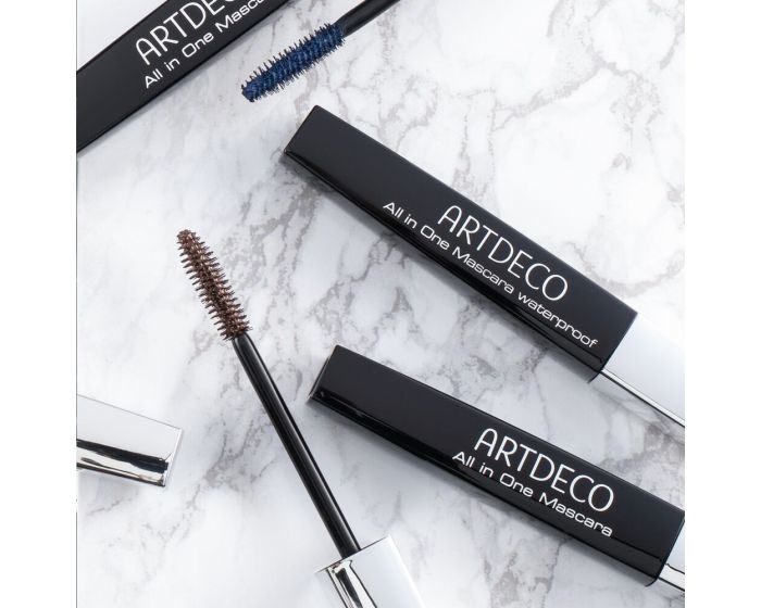 Artdeco All In One Mascara 03 Brown 10 ml - Volumizzante, Allungante e Curvante