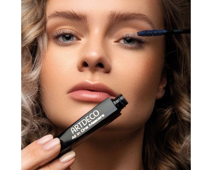 Artdeco All In One Mascara 05 Blue - Mascara per Estensione e Volume delle Ciglia, 10 ml