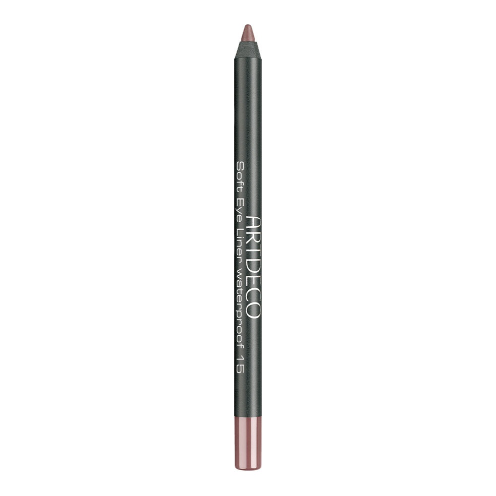 ARTDECO Soft Waterproof Eyeliner Pencil 1.2g - 15 Dark Hazelnut, Crema, Waterproof e Facile da Applicare