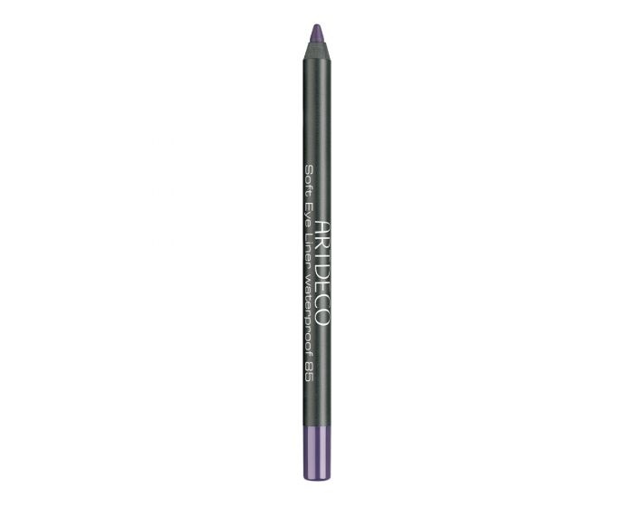 ARTDECO Soft Eye Liner Waterproof 1,2 g - Matita Occhi Crema 85 Damask Violet, A prova di sbavature e lunga durata