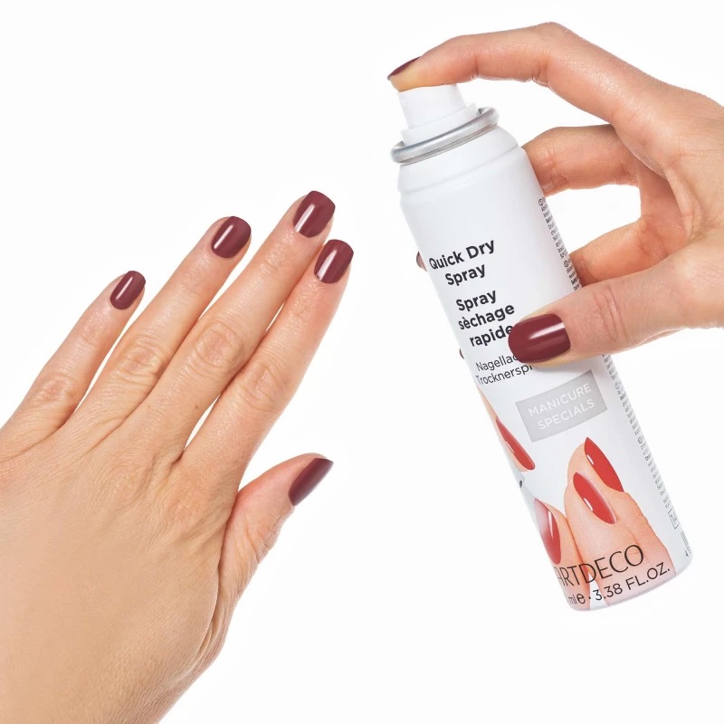 ARTDECO Manicure Specials Quick Dry Spray 100 ml - Asciugatura Rapida dello Smalto per Unghie, Dona Lucentezza e Mantiene le Unghie in Ottima Forma