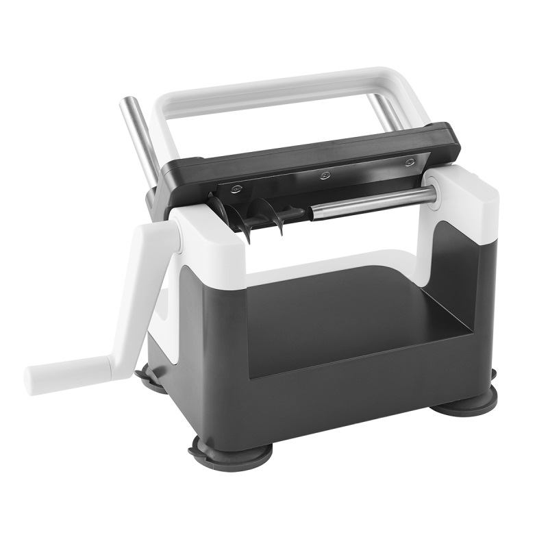 Lurch 00200550 grattugia e spiralizzatore manuali Nero, Acciaio inox, Bianco