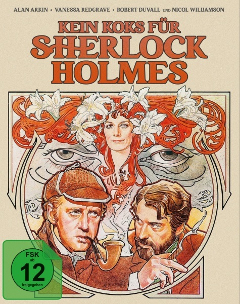 PLAION PICTURES Kein Koks für Sherlock Holmes - Mediabook (Blu-ray DVD)