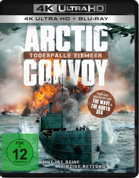 Plaion Pictures Arctic Convoy - Todesfalle Eismeer (4K Ultra HD Blu-ray)