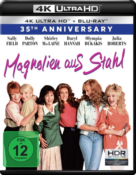 Plaion Pictures Magnolien aus Stahl (4K Ultra HD) Blu-ray con Julia Roberts