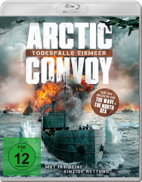 PLAION PICTURES Arctic Convoy - Todesfalle Eismeer (Blu-ray) - Film Full HD di Tobias Santelmann e Adam Lundgren