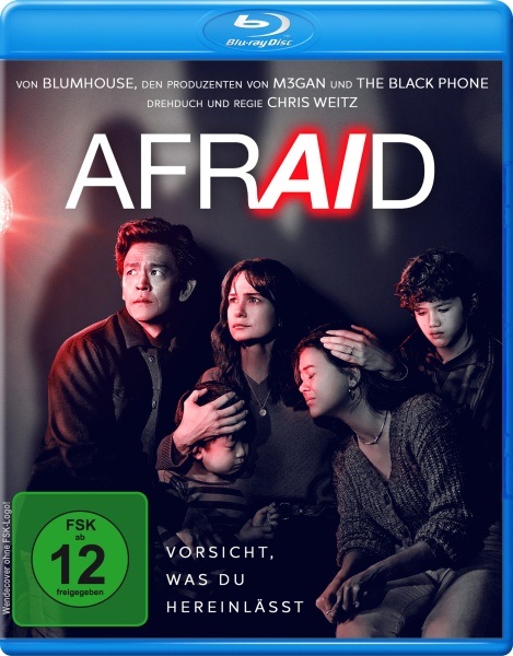 Sony Pictures Entertainment (PLAION PICT) - Afraid (Blu-ray) con John Waterston, Katherine Liu, Havana Rose Dastmalchian e David