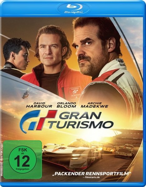 Sony Pictures Gran Turismo (Blu-ray, Versione Tedesca) con Madekwe, Archie Bloom, Orlando Harbour, David Hounsou e Djimon