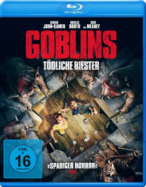 PLAION PICTURES Goblins - Tödliche Biester (Blu-ray) con John-Kamen, Hannah Booth, Douglas Meaney e Colm