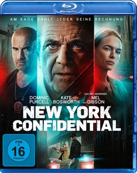 PLAION PICTURES New York Confidential - Blu-ray con Gibson Mel, Bosworth, Kate Stahl e Nick Purcell