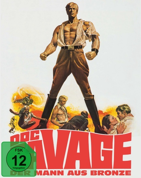 PLAION PICTURES Doc Savage - Der Mann aus Bronze - Mediabook (Blu-ray DVD)