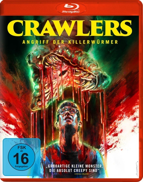 Plaion Pictures Crawlers - Angriff der Killerwürmer (Blu-ray)