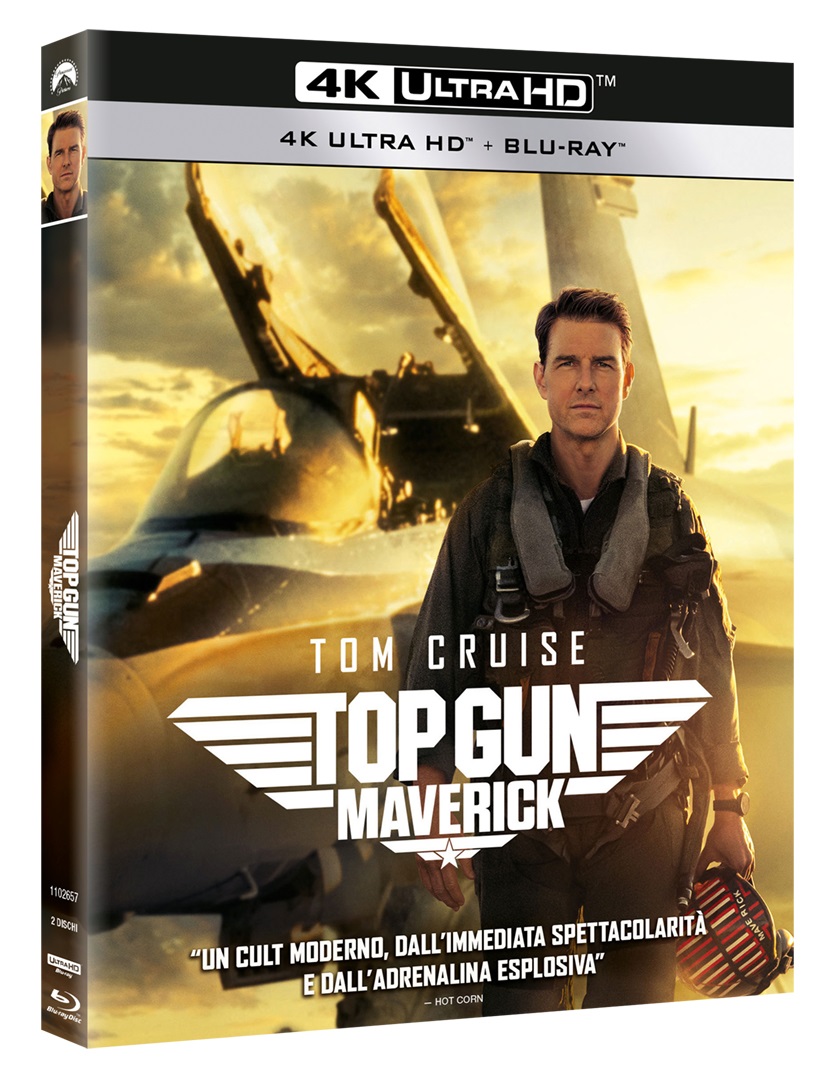 Paramount Top Gun: Maverick - 4K Ultra HD Blu-ray | Azione | Regia di Joseph Kosinski | Con Tom Cruise | Valutazione PG-13