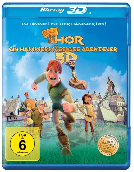 PLAION PICTURES Thor - Ein hammermässiges Abenteuer 3D: Blu-ray 3D 2D (Tedesca)