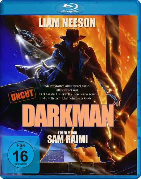 PLAION Darkman (Uncut) Blu-ray - Con Liam Neeson, Frances McDormand, Colin Friels