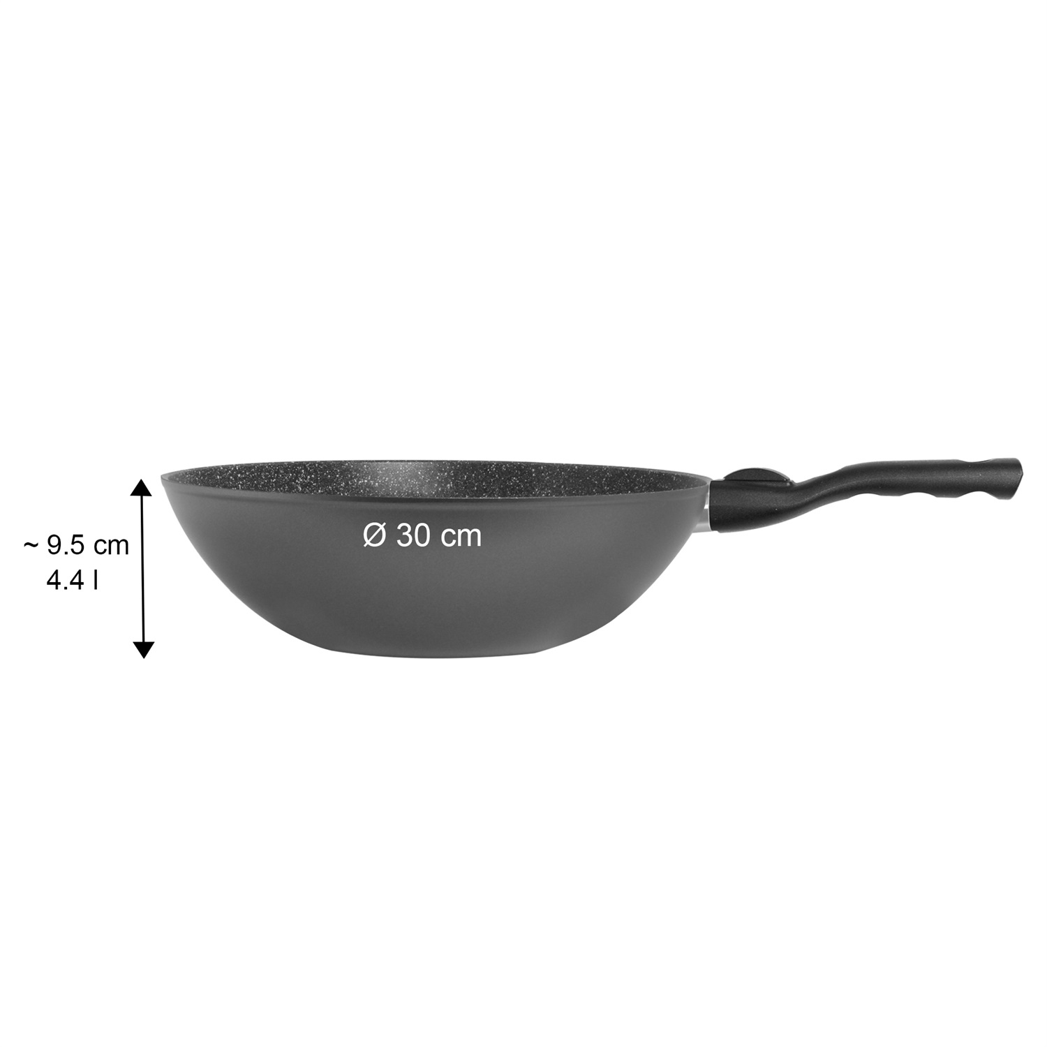 STONELINE 19569 padella Wok/padella per cottura al salto Rotondo