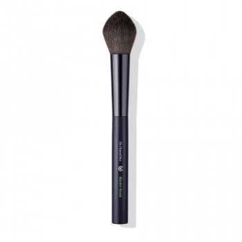 Dr. Hauschka Blusher Brush - Pennello Fard Viso a Forma di Tulipano con Setole Sintetiche, Ideale per Applicazione del Blush
