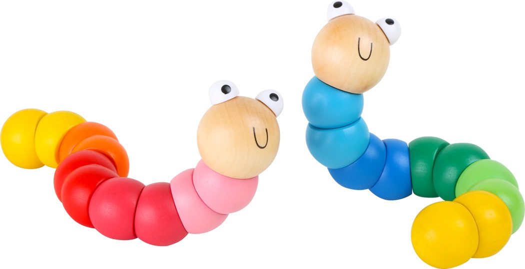 Small Foot Bruchi Flessibili in Legno - Set di 14 Pezzi per Sviluppare la Motricità dei Bambini