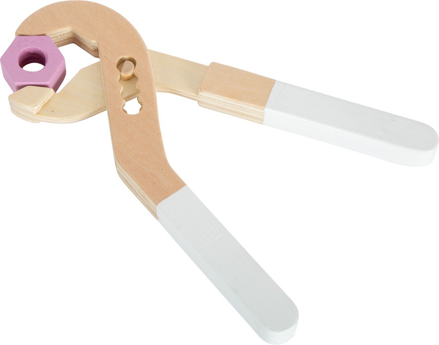Small Foot Cintura Nordic Regolabile con Attrezzi in Legno - 15 pz, dai 3 Anni, Multicolore