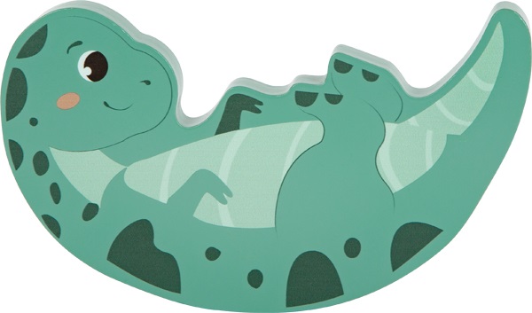 Small foot Gioco di Equilibrio Dino in Legno FSC - 14 Pezzi, per Bambini dai 3 Anni