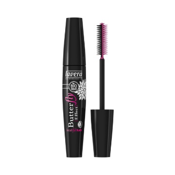 Lavera Butterfly Effect Mascara Nero - 11 ml, Volume, Curvatura e Definizione con Scovolino Innovativo