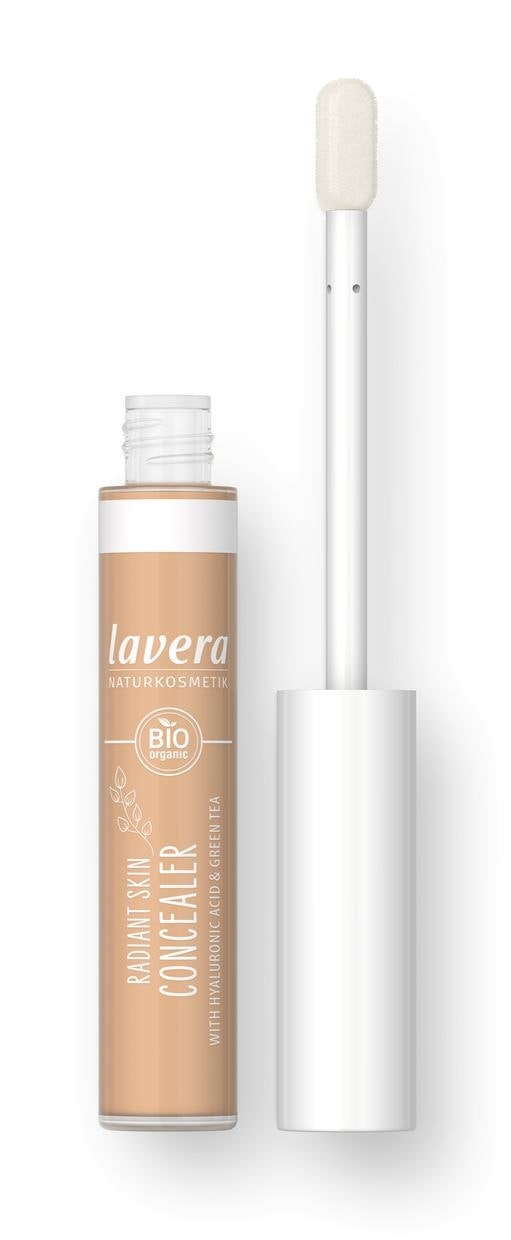 Lavera Radiant Skin Concealer 5,5 ml - Medium 03 - Nasconde occhiaie e imperfezioni, idratante, vegano, fino a 8 ore di tenuta