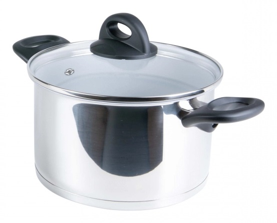 Genius A24679 padella Rotondo Acciaio inox
