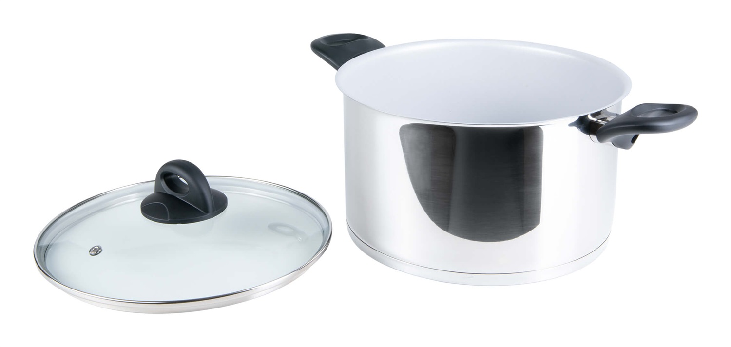 Genius A24680 padella Rotondo Acciaio inox