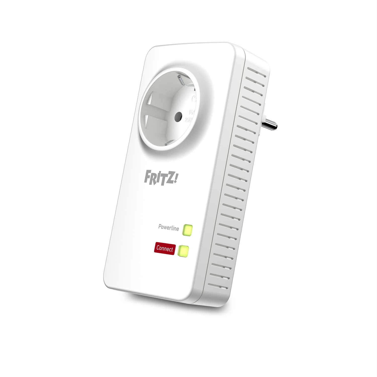 AVM FRITZ!Powerline 1220E - Adattatore Powerline fino a 1200 Mbit/s, 2 Porte Gigabit LAN, Tipo C, Bianco
