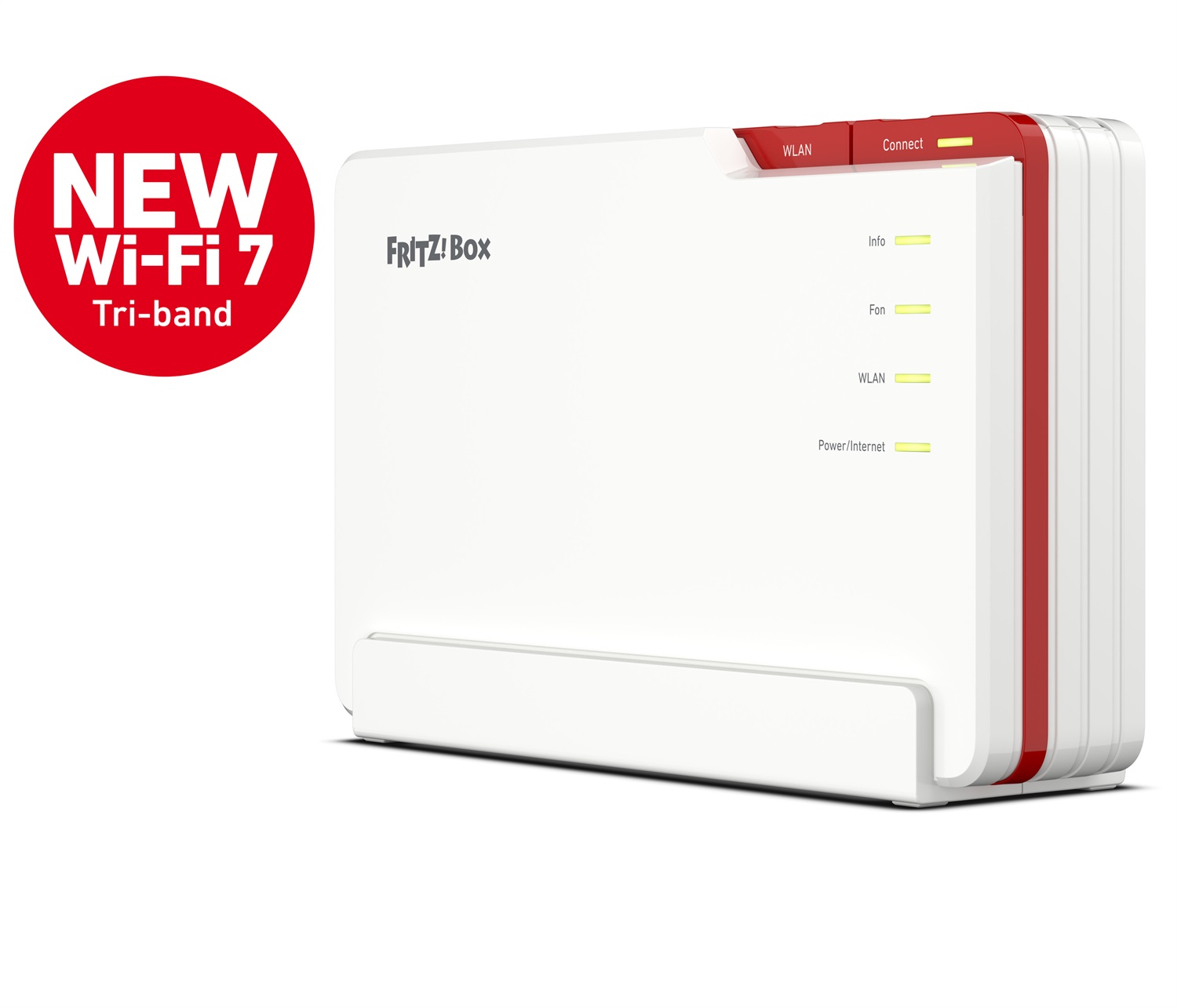 AVM FRITZ!Box 5690 Pro - Modem Router Wi-Fi 7 Tri Band (2.4 GHz, 5 GHz, 6 GHz) Fino a 18.500 Mbit/s, 1x WAN 2.5 Gb, 4x LAN Gigabit, Zigbee, Mesh