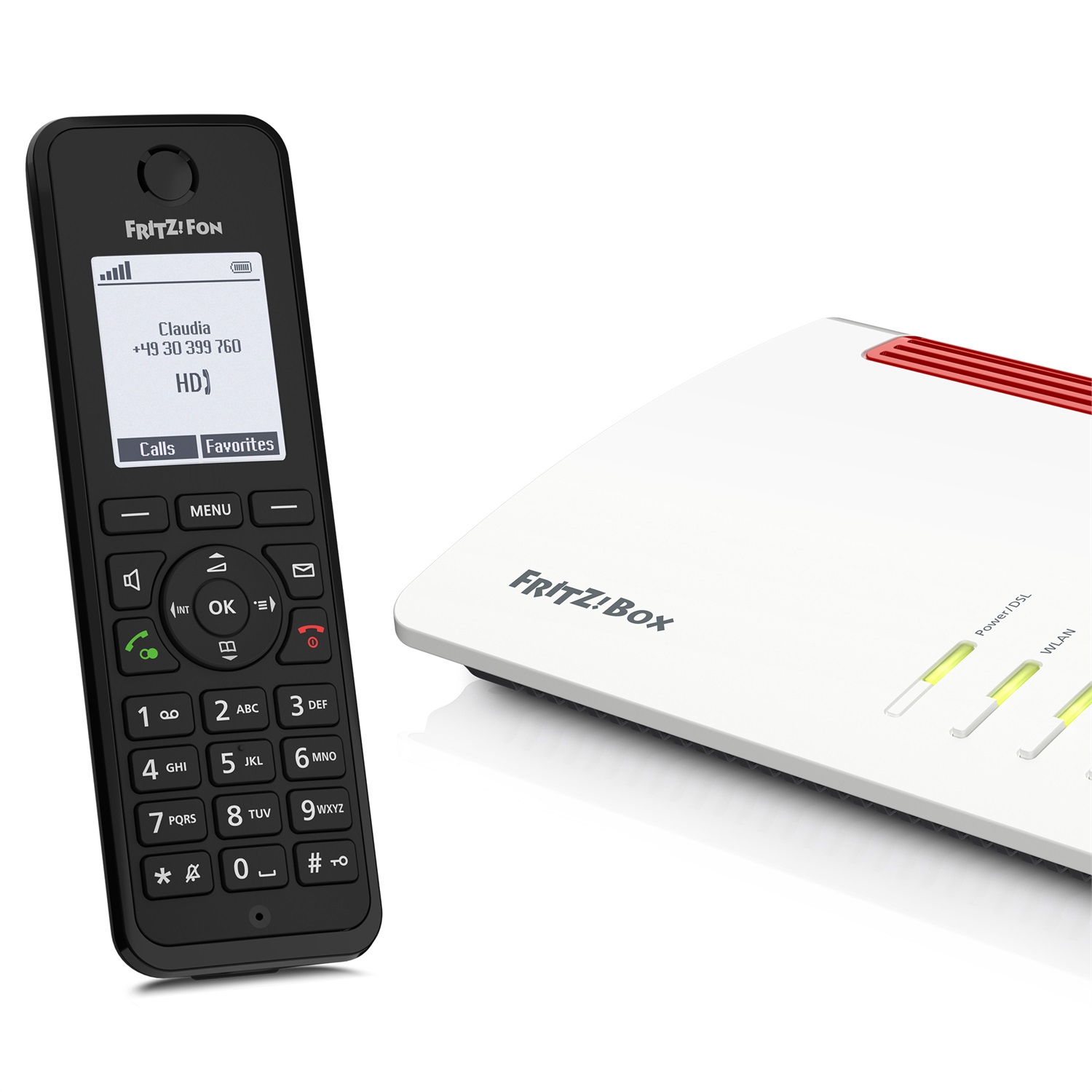 FRITZ!Fon M3 - Telefono DECT Comfort con display 1,8