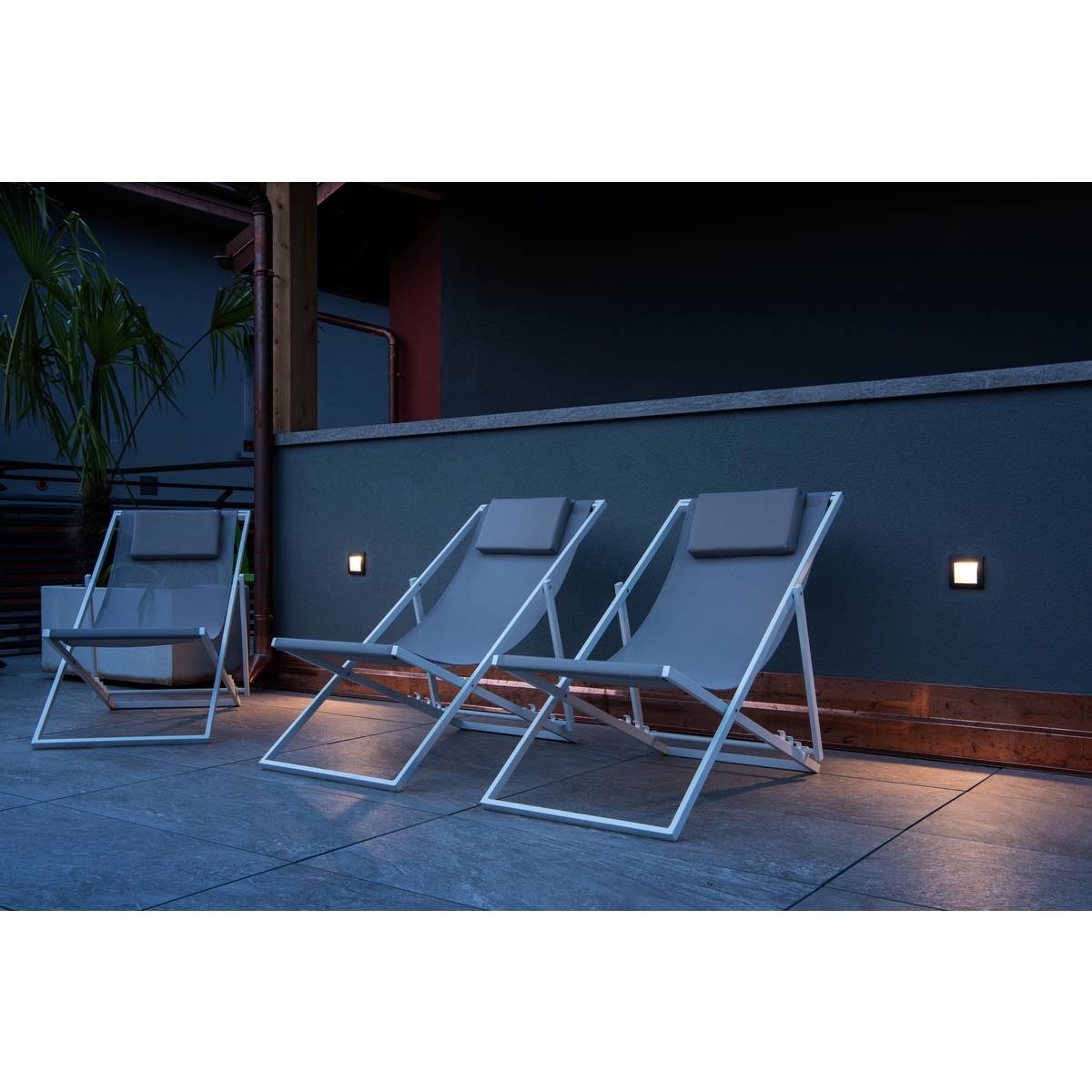 SLV Downunder Out L Applique da Incasso LED Antracite IP55 3,3W 3000K